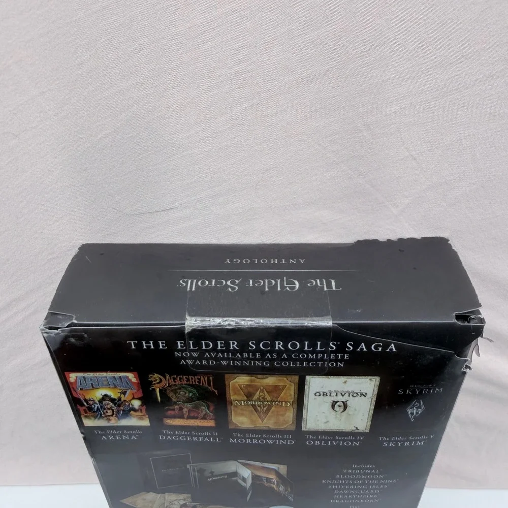 The Elder Scrolls Anthology PC Collection Arena Daggerfall Morrowind Skyrim